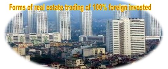 Forms of real estate trading that a 100% FDI company may conduct in Vietnam